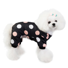 Big Polka Dot Snowsuit Jumpsuit