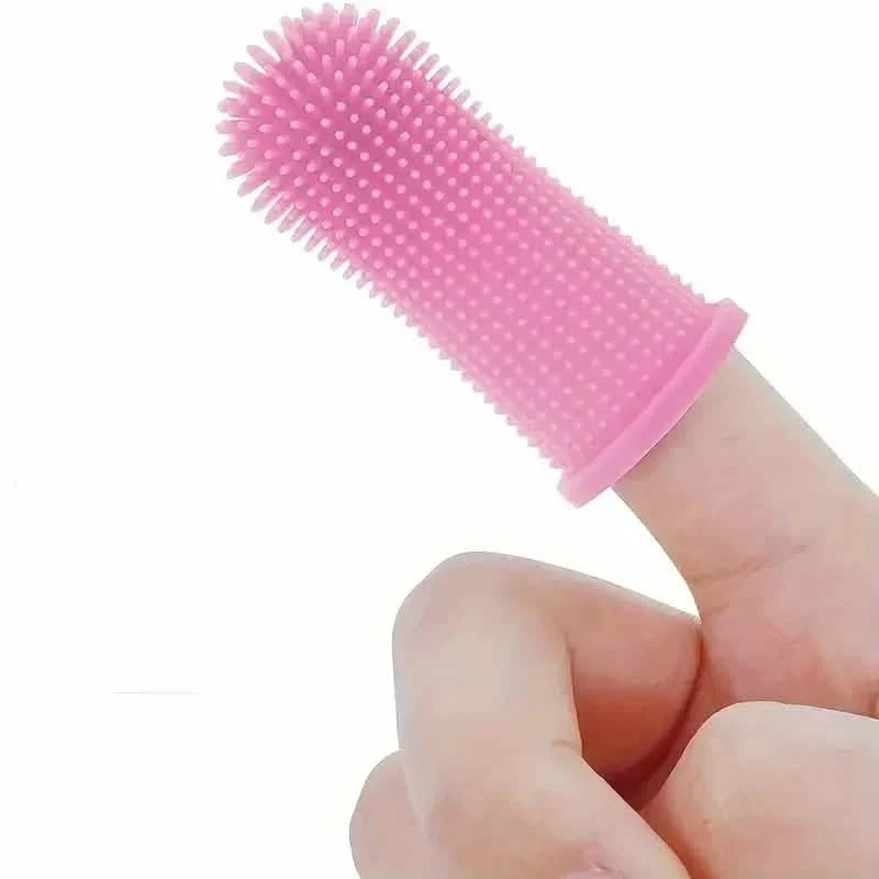 Super Soft Silicone Toothbrush for Dog or Cat's Teeth