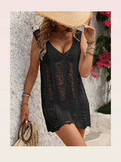 V-Neck Sleeveless Cover-Up