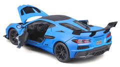 Maisto 2025 Chevy Corvette C8 ZR1 Riptide Blue 1:18