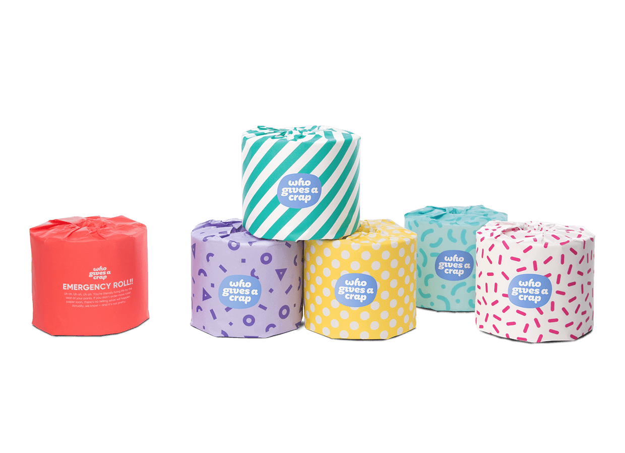 Who Gives A Crap - 100% Recycled Toilet Paper (1CT)