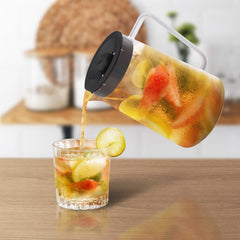 Wirsh Iced Coffee Maker, Iced Tea Maker with 85 Ounce Pitcher, Strength Control and Reusable Filter